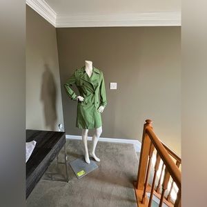 Gorgeous Raincoat just in time for St. Patty’s Day!